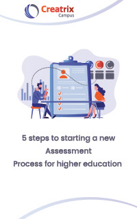 5 steps to starting a new Assessment Process in higher education institutions