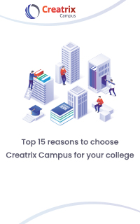 Top 15 reasons to choose Creatrix Campus for your college