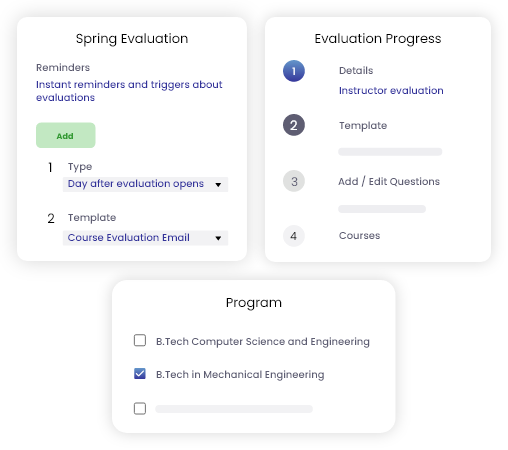 Boost course evaluations