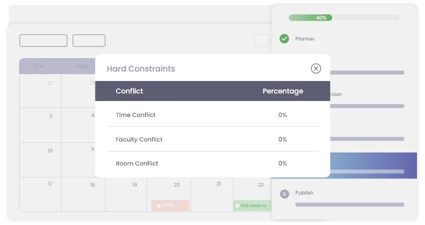 Conflict-free space utilization, finally! 