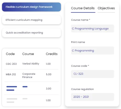 Curriculum Management System