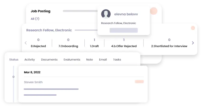 Faculty recruitment and onboarding